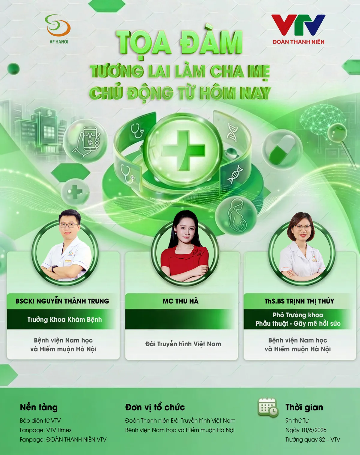 Tọa đ&agrave;m trực tuyến: Tương lai l&agrave;m cha mẹ - Chủ động từ h&ocirc;m nay- Ảnh 1.