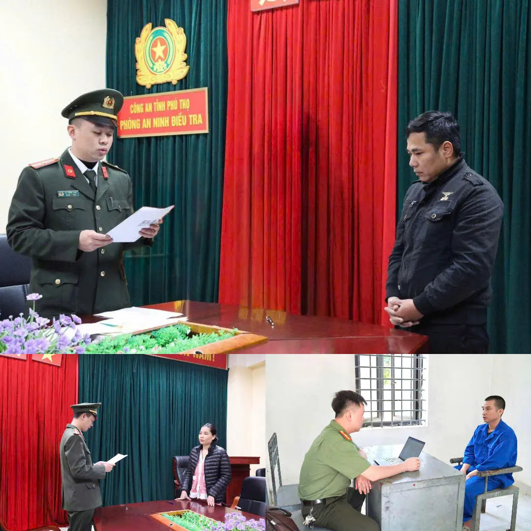 Phú Thọ: Ngụy trang súng quân dụng thành “dụng cụ thông bồn cầu”, 6 đối tượng bị khởi tố - Ảnh 1. Phú Thọ: Ngụy trang súng quân dụng thành “dụng cụ thông bồn cầu”, 6 đối tượng bị khởi tố - Ảnh 1.