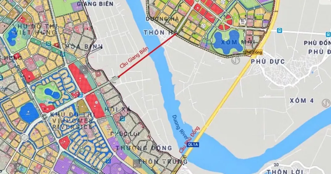 H&agrave; Nội: Đề xuất x&acirc;y cầu Giang Bi&ecirc;n gần 9.000 tỷ đồng vượt s&ocirc;ng Đuống - Ảnh 1.