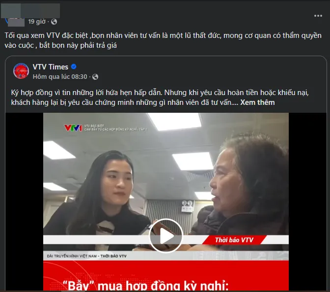 Khán giả bức xúc trước sự thật được phơi bày trong "VTV Đặc biệt Bẫy 2- Cạm bẫy từ các hợp đồng kỳ nghỉ" - Ảnh 4.