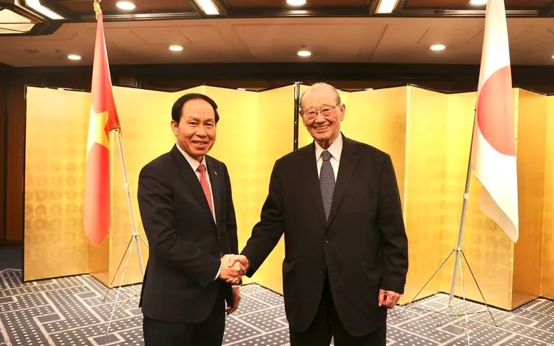 Phó Thủ tướng Chính phủ Lê Tiến Châu tiếp ông Matsuzawa Ken, Chủ tịch điều hành Hội đồng Thúc đẩy ngoại giao nhân dân Nhật Bản (FEC)