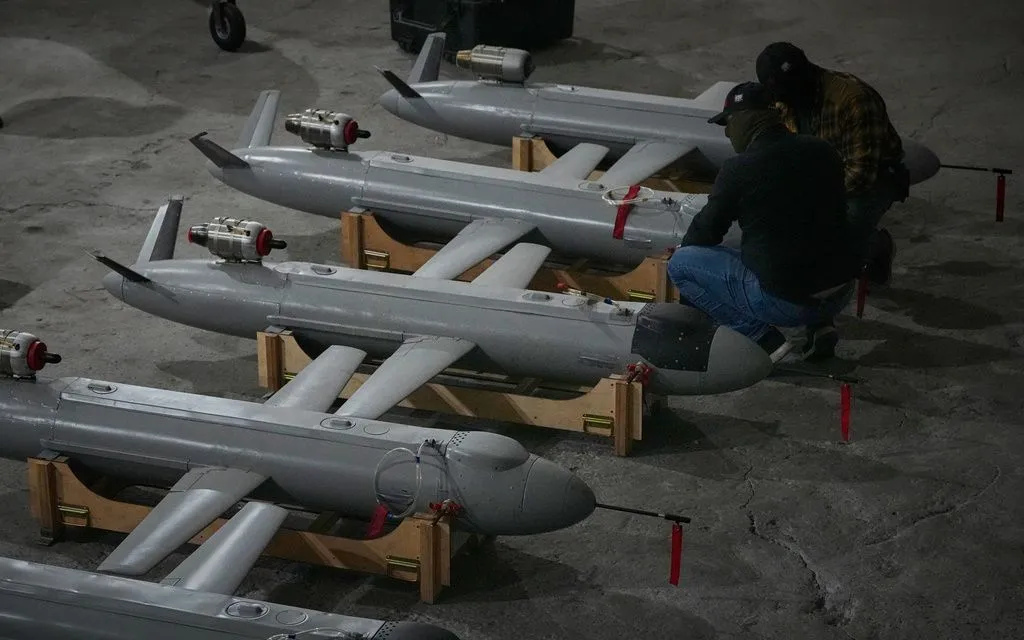 UAV mang tên lửa Peklo tại một địa điểm không được tiết lộ ở Ukraine, ngày 28/5/2026 (Ảnh: AP) 