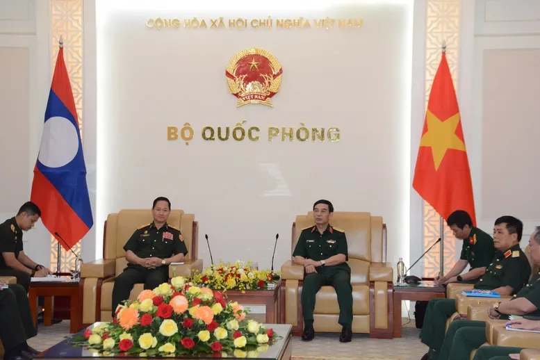 Hợp t&aacute;c quốc ph&ograve;ng - Trụ cột quan trọng trong quan hệ đo&agrave;n kết đặc biệt Việt Nam - L&agrave;o - Ảnh 1.