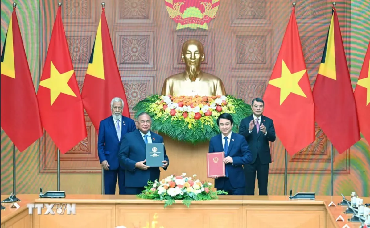 Mở rộng hơn nữa hợp t&aacute;c giữa Việt Nam v&agrave; Timor-Leste - Ảnh 5.