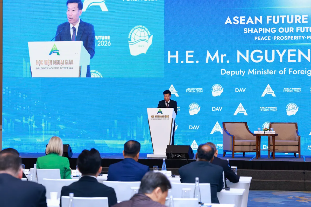 Diễn đàn Tương lai ASEAN 2026: Tự cường và đoàn kết trong một thế giới đang thay đổi- Ảnh 2. Diễn đàn Tương lai ASEAN 2026: Tự cường và đoàn kết trong một thế giới đang thay đổi- Ảnh 2.