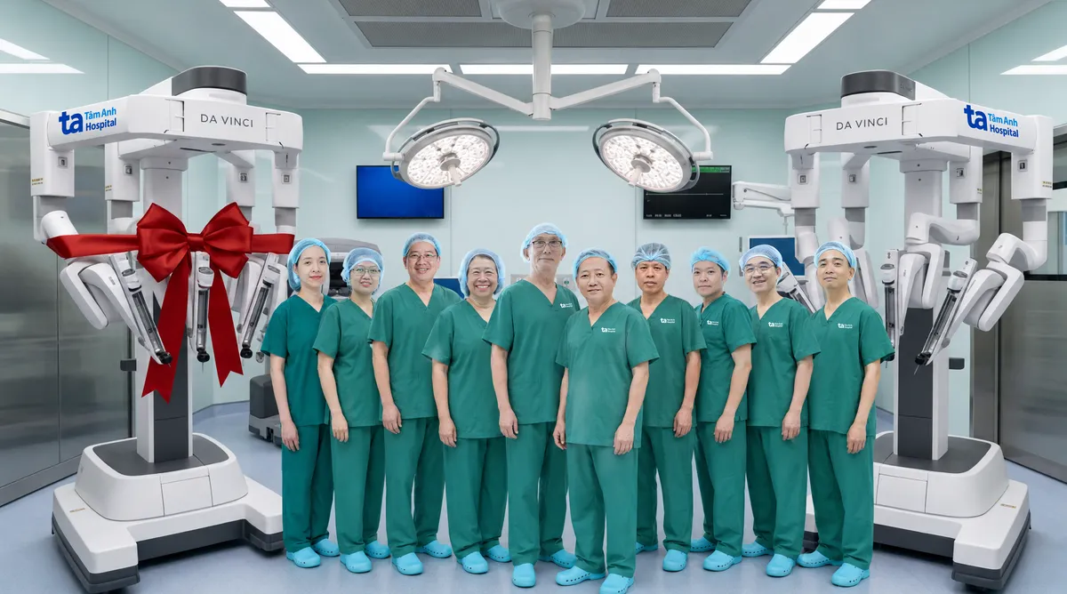 Duy nhất tại Việt Nam: Bệnh viện T&acirc;m Anh sở hữu 2 si&ecirc;u robot Da Vinci Xi thế hệ mới- Ảnh 1.