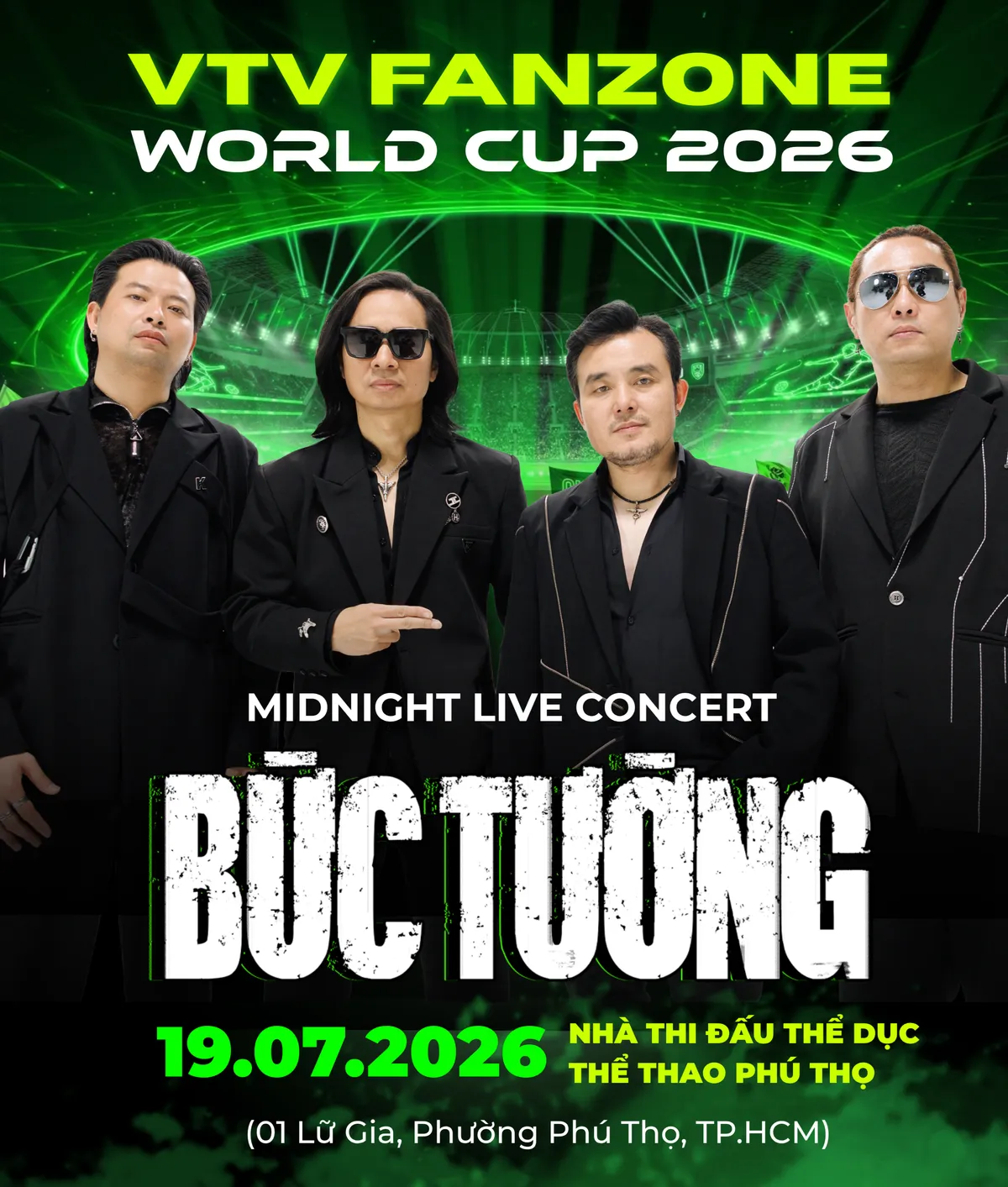 Dàn sao hội tụ tại VTV Fanzone World Cup 2026, đưa âm nhạc hòa cùng ngày hội bóng đá lớn nhất hành tinh - Ảnh 3.
