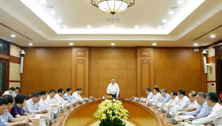 Tổng B&iacute; thư, Chủ tịch nước T&ocirc; L&acirc;m: Ph&aacute;t triển h&ocirc;m nay phải c&oacute; tr&aacute;ch nhiệm với thế hệ mai sau - Ảnh 2.
