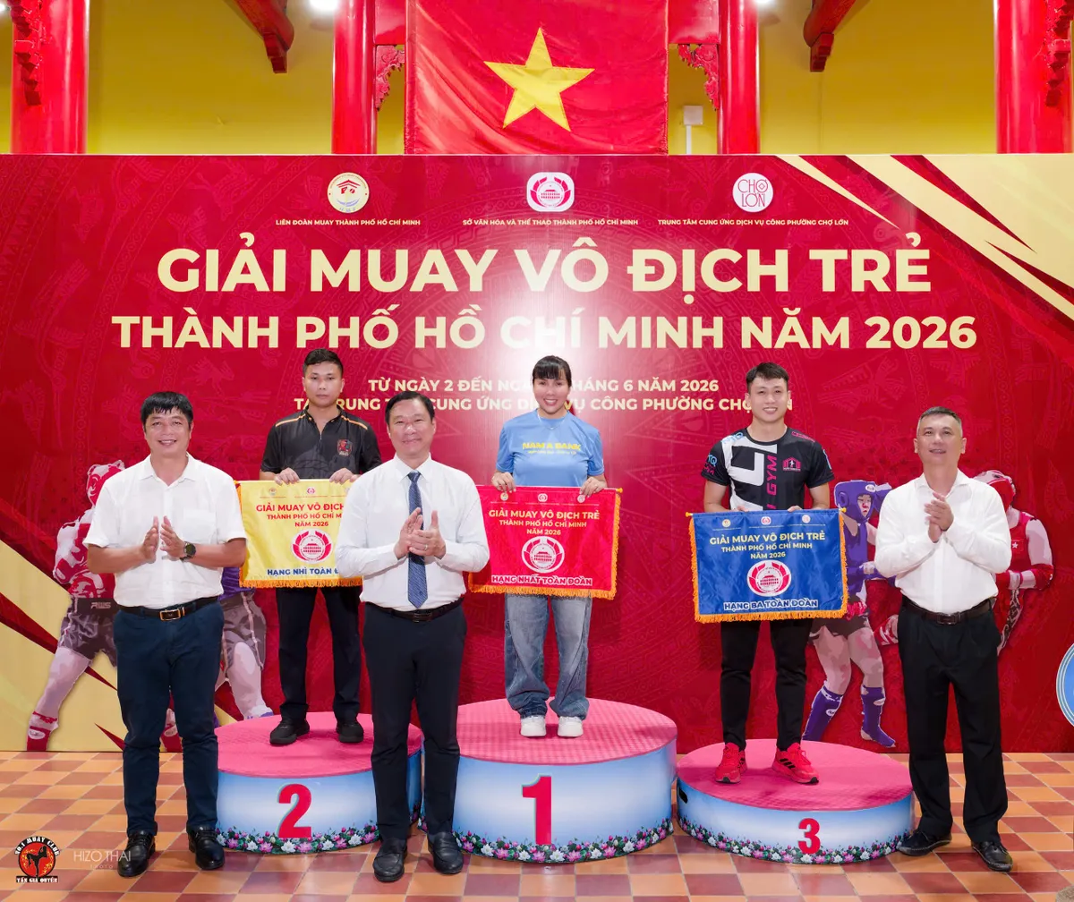 Phường Chợ Lớn giành ngôi Nhất toàn đoàn tại giải Muay vô địch trẻ TP Hồ Chí Minh năm 2026- Ảnh 5.