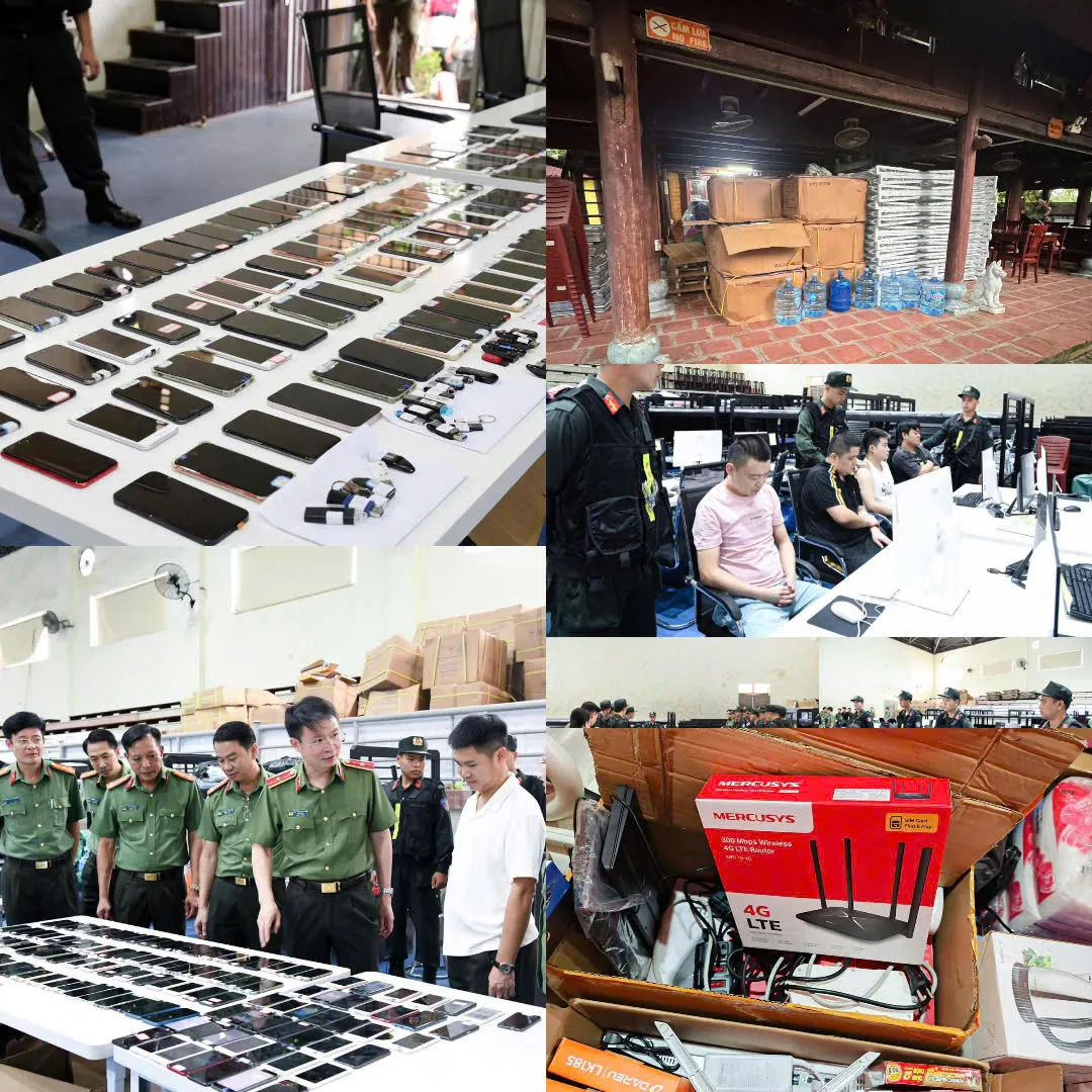 Phú Thọ ngăn chặn đường dây lừa đảo công nghệ cao xuyên quốc gia- Ảnh 4. Phú Thọ ngăn chặn đường dây lừa đảo công nghệ cao xuyên quốc gia- Ảnh 4.