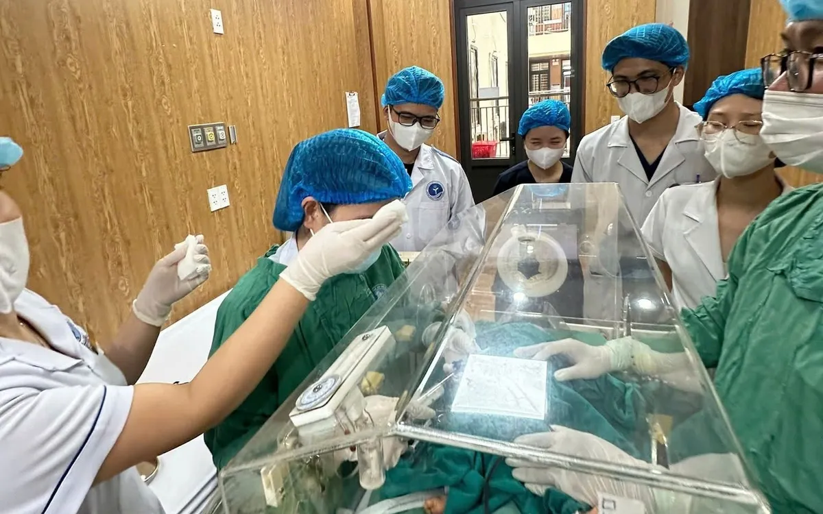Ảnh: Bệnh viện Nhi Hải Phòng