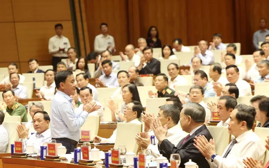Tổng B&iacute; thư, Chủ tịch nước: Đối ngoại phải ph&aacute;t triển tương xứng tầm v&oacute;c, vị thế v&agrave; bản sắc văn h&oacute;a của d&acirc;n tộc- Ảnh 3.