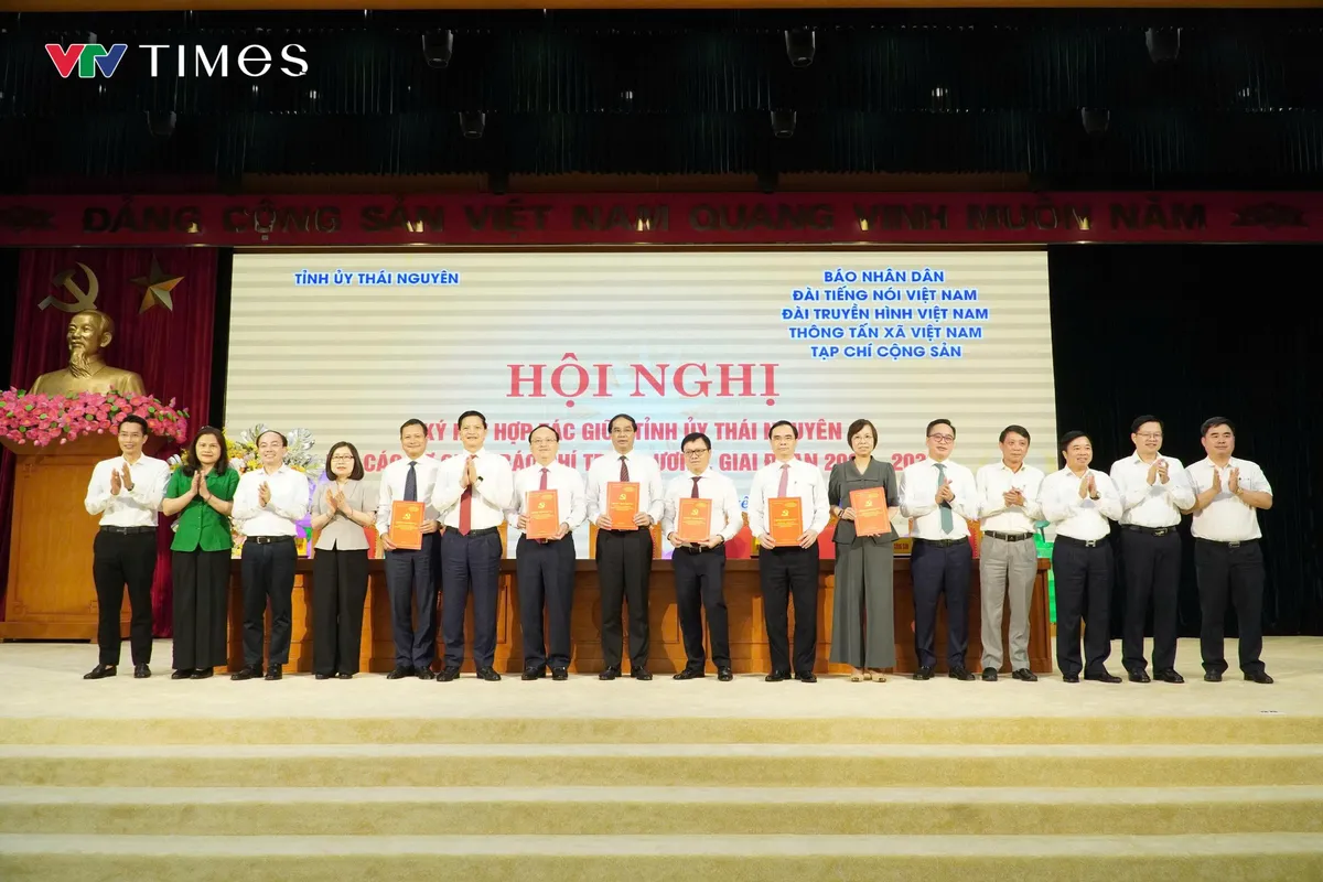 Th&aacute;i Nguy&ecirc;n k&yacute; kết hợp t&aacute;c với 5 cơ quan b&aacute;o ch&iacute; chủ lực Trung ương giai đoạn 2026 - 2030 - Ảnh 4.