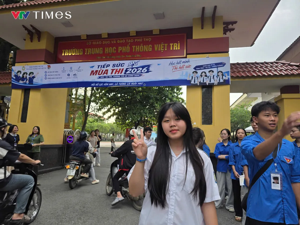 Ph&uacute; Thọ: Gần 48 ngh&igrave;n th&iacute; sinh bước v&agrave;o m&ocirc;n thi đầu ti&ecirc;n kỳ thi tốt nghiệp THPT năm 2026  - Ảnh 2.