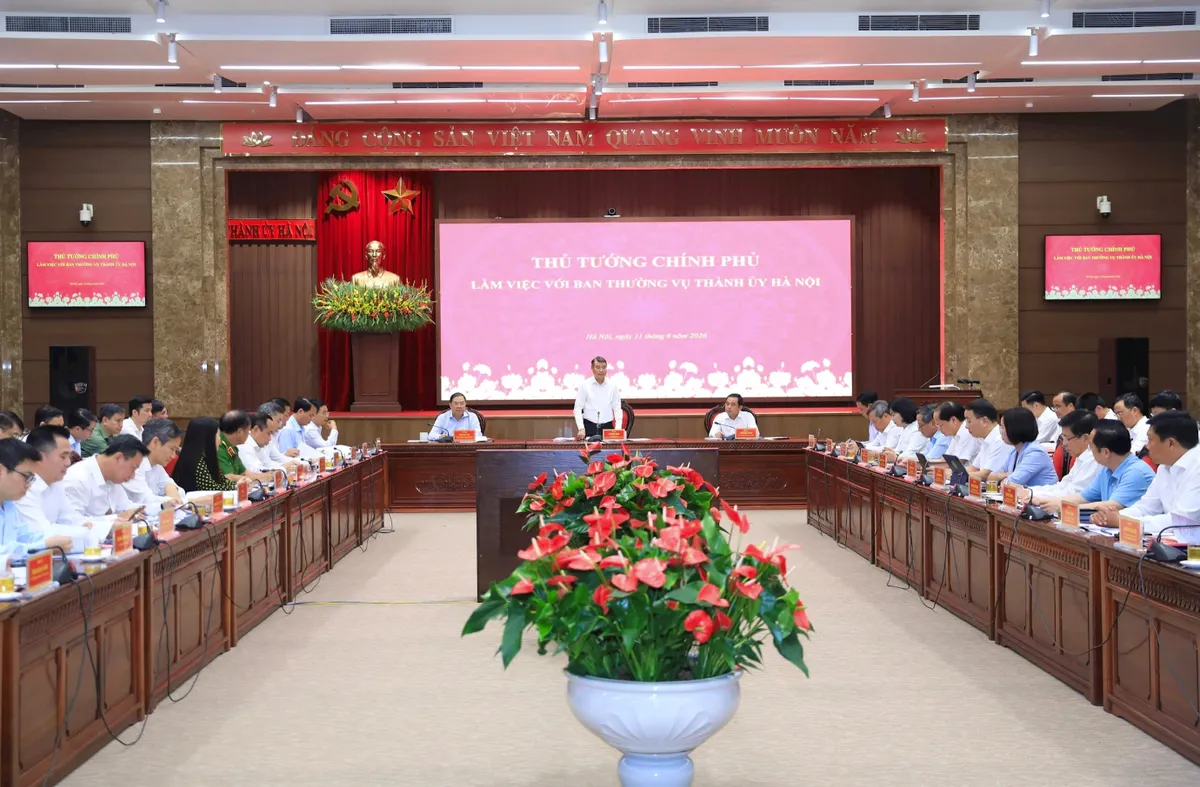 Thủ tướng Lê Minh Hưng: Nhận diện điểm nghẽn, thúc đẩy Hà Nội tăng trưởng hai con số - Ảnh 2.