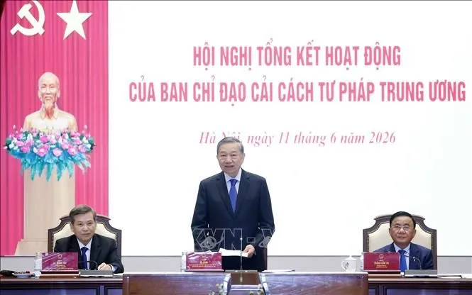 Tổng Bí thư, Chủ tịch nước Tô Lâm phát biểu. Ảnh: Thống Nhất/TTXVN