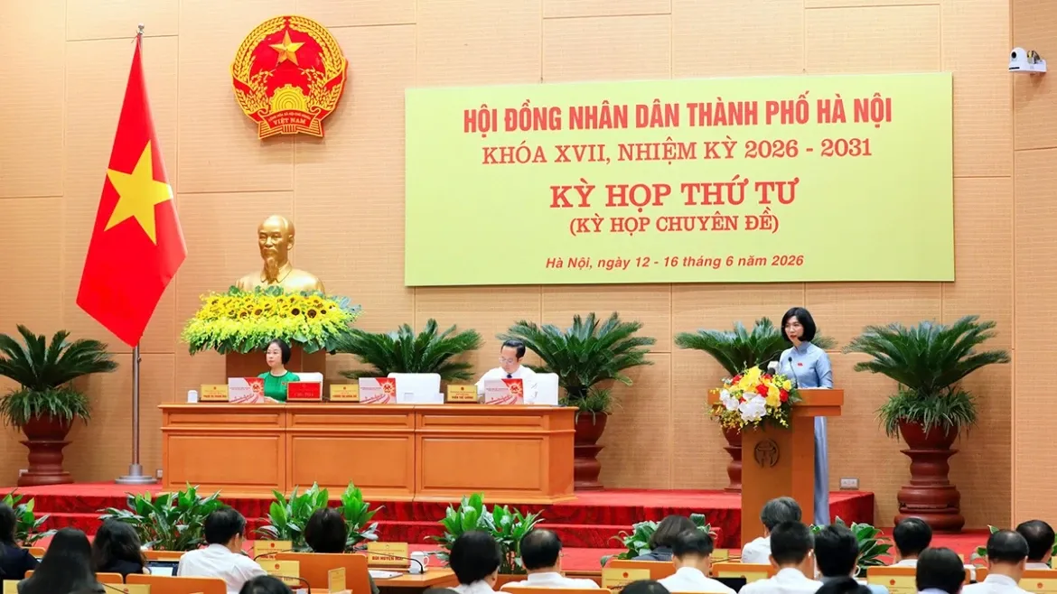 H&agrave; Nội xem x&eacute;t th&ocirc;ng qua 55 nghị quyết triển khai Luật Thủ đ&ocirc; 2026, tạo nền tảng cho giai đoạn ph&aacute;t triển mới- Ảnh 1.