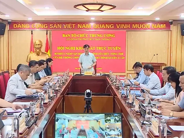 Sơ kết 1 năm vận hành mô hình chính quyền 3 cấp: Đánh giá hiệu năng, hiệu lực và hiệu quả hệ thống chính trị- Ảnh 1. Sơ kết 1 năm vận hành mô hình chính quyền 3 cấp: Đánh giá hiệu năng, hiệu lực và hiệu quả hệ thống chính trị- Ảnh 1.