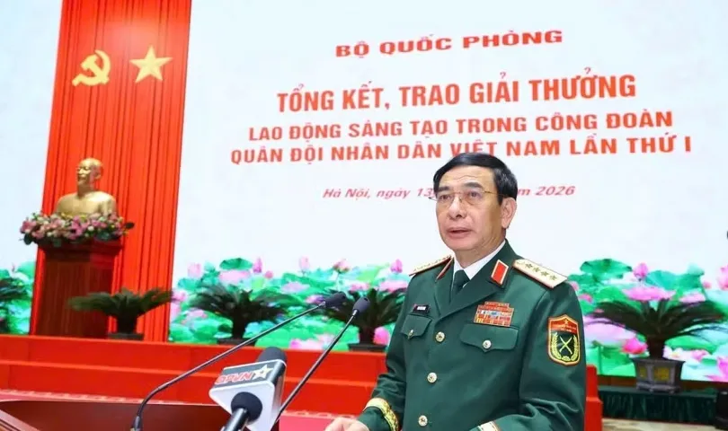Đại tướng Phan Văn Giang: Phát triển khoa học công nghệ là động lực nâng cao sức mạnh chiến đấu của Quân đội - Ảnh 1.