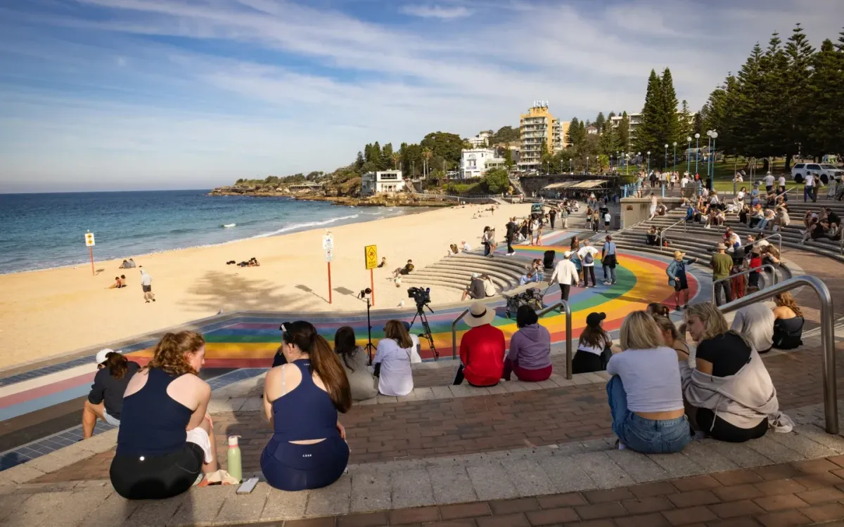 Bãi biển Coogee (Ảnh: AP)