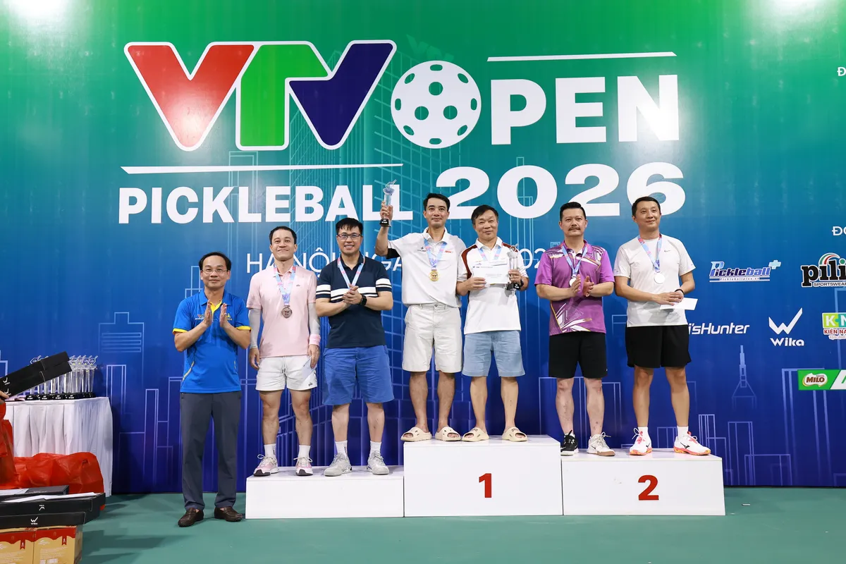 Giải Pickleball VTV Open 2026 kh&eacute;p lại với nhiều khoảnh khắc đẹp - Ảnh 12.