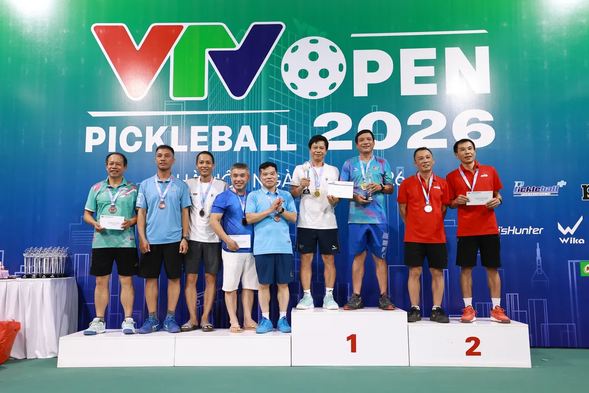 Giải Pickleball VTV Open 2026 kh&eacute;p lại với nhiều khoảnh khắc đẹp - Ảnh 10.