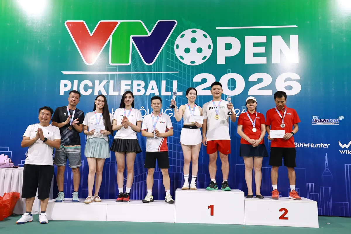 Giải Pickleball VTV Open 2026 kh&eacute;p lại với nhiều khoảnh khắc đẹp - Ảnh 13.