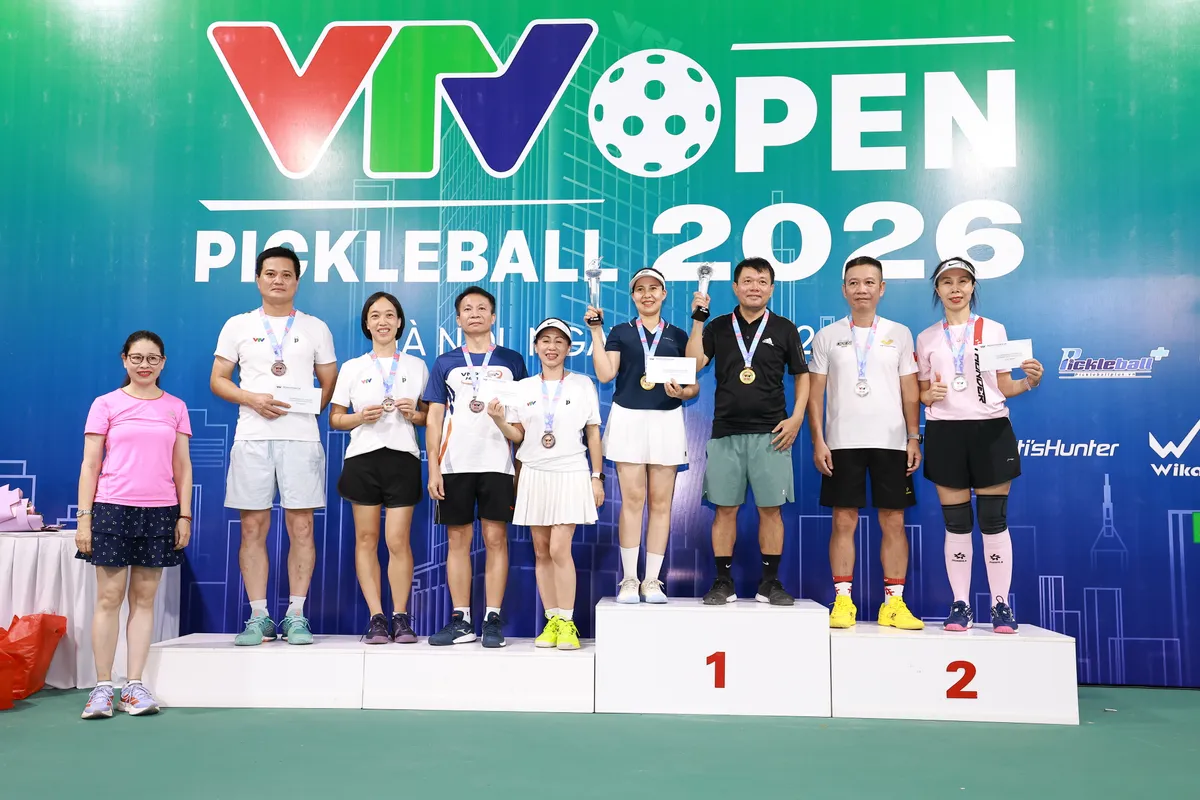 Giải Pickleball VTV Open 2026 kh&eacute;p lại với nhiều khoảnh khắc đẹp - Ảnh 15.