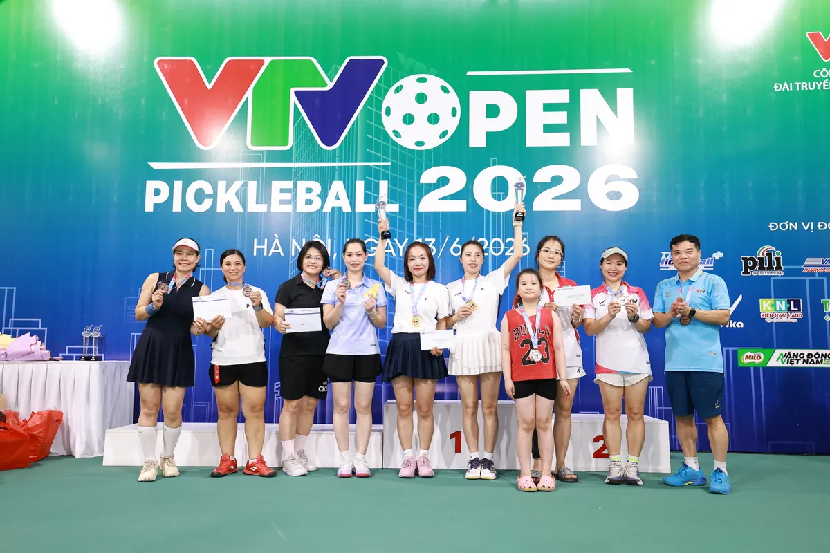 Giải Pickleball VTV Open 2026 kh&eacute;p lại với nhiều khoảnh khắc đẹp - Ảnh 11.