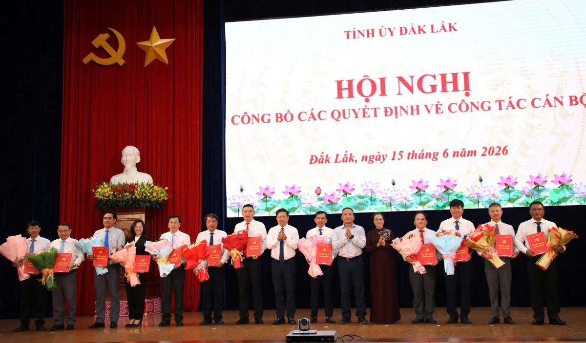Đắk Lắk điều động, bổ nhiệm nh&acirc;n sự nhiều vị tr&iacute; chủ chốt - Ảnh 2.