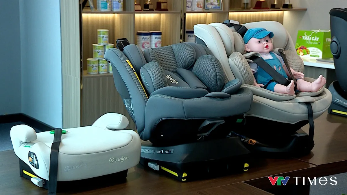 Ma trận ghế an to&agrave;n trẻ em trước ng&agrave;y quy định mới c&oacute; hiệu lực - Ảnh 3.