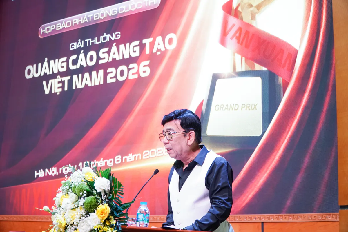 Phát động Giải thưởng Quảng cáo sáng tạo Việt Nam 2026 - Ảnh 1.