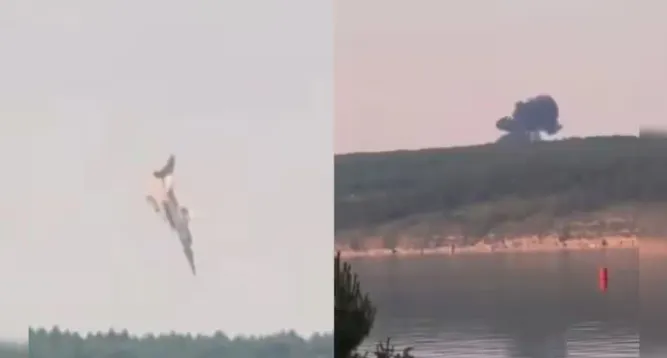 Máy bay Tu-22M3 của Nga bị rơi khi đang huấn luyện ở Siberia - Ảnh 1. Máy bay Tu-22M3 của Nga bị rơi khi đang huấn luyện ở Siberia - Ảnh 1.
