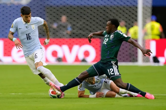Uruguay thoát thua trước Saudi Arabia, bảng H World Cup 2026 trở nên khó lường- Ảnh 1. Uruguay thoát thua trước Saudi Arabia, bảng H World Cup 2026 trở nên khó lường- Ảnh 1.