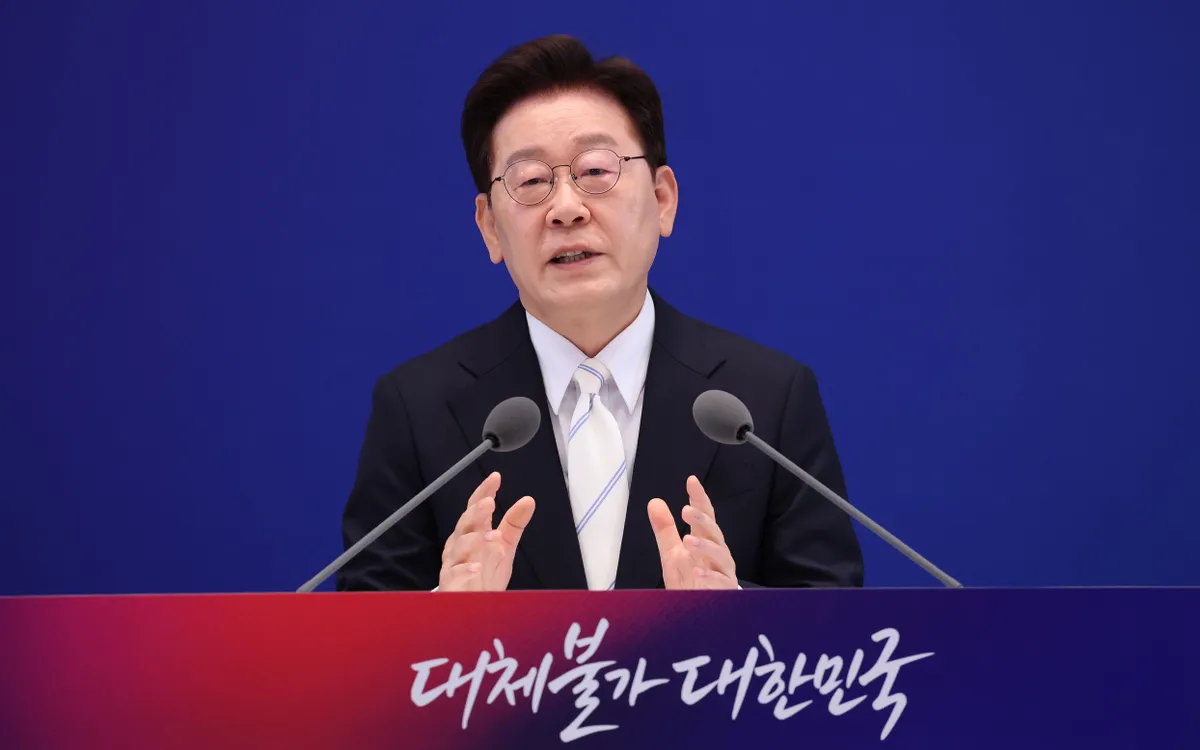 Tổng thống Hàn Quốc Lee Jae Myung (Ảnh: AP)