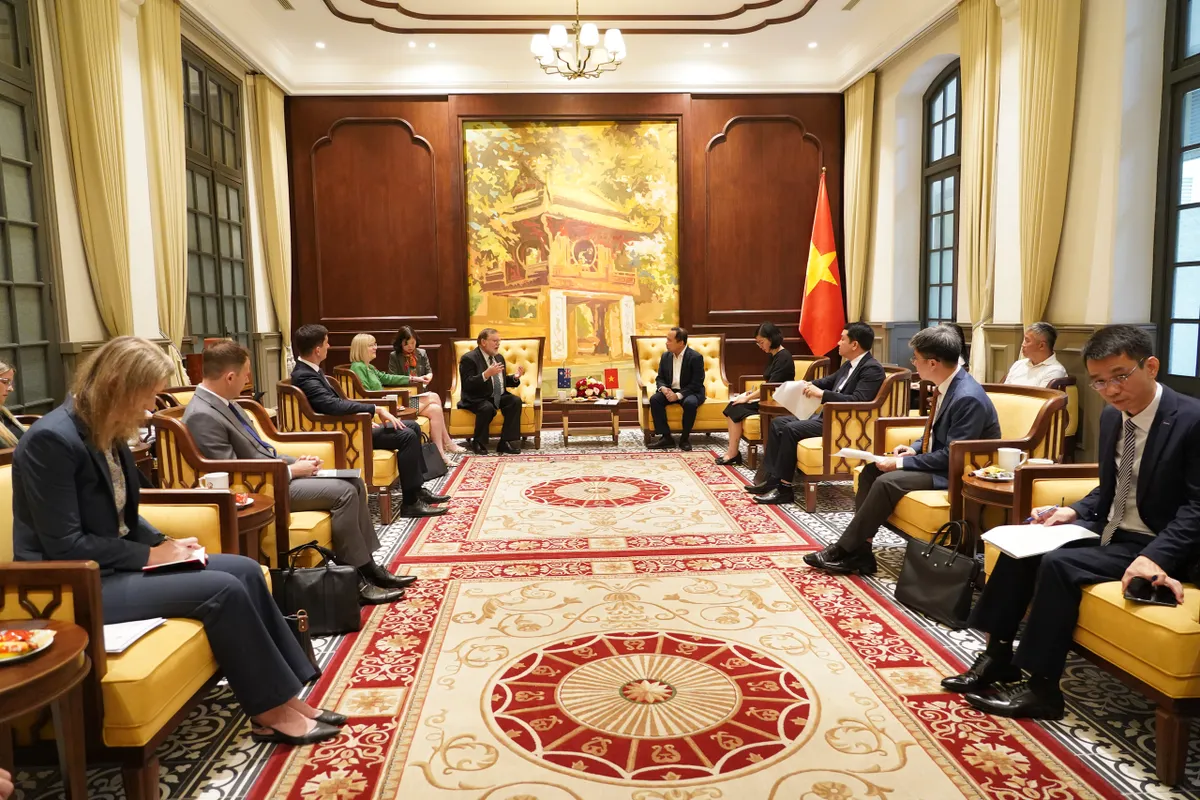 Việt Nam - Australia tăng cường hợp t&aacute;c nghi&ecirc;n cứu, th&uacute;c đẩy thương mại h&oacute;a c&ocirc;ng nghệ - Ảnh 1.