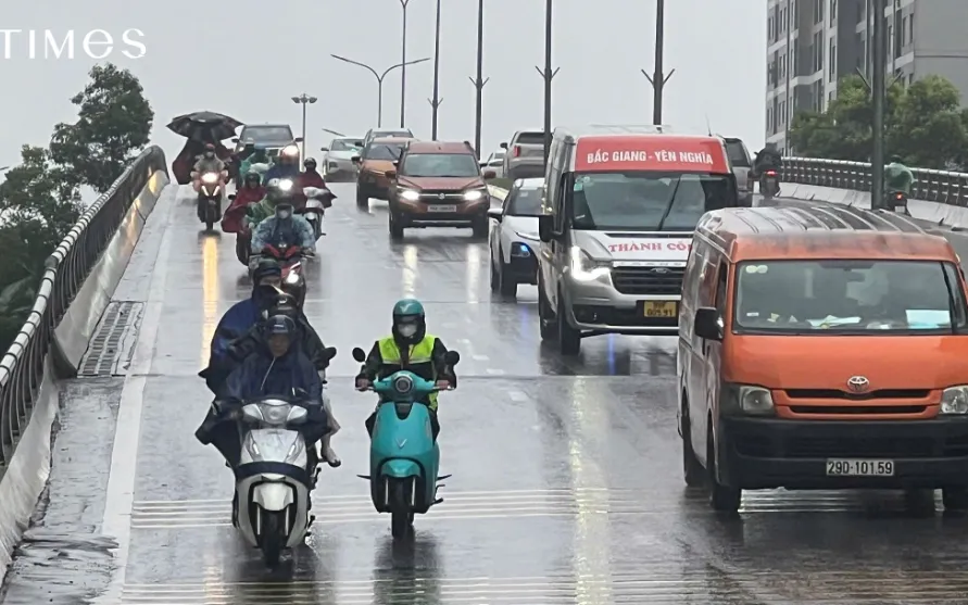Bắc Bộ mưa lớn diện rộng.
