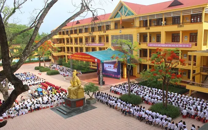 Trường THPT Ngô Sĩ Liên. Ảnh: Fanpage nhà trường