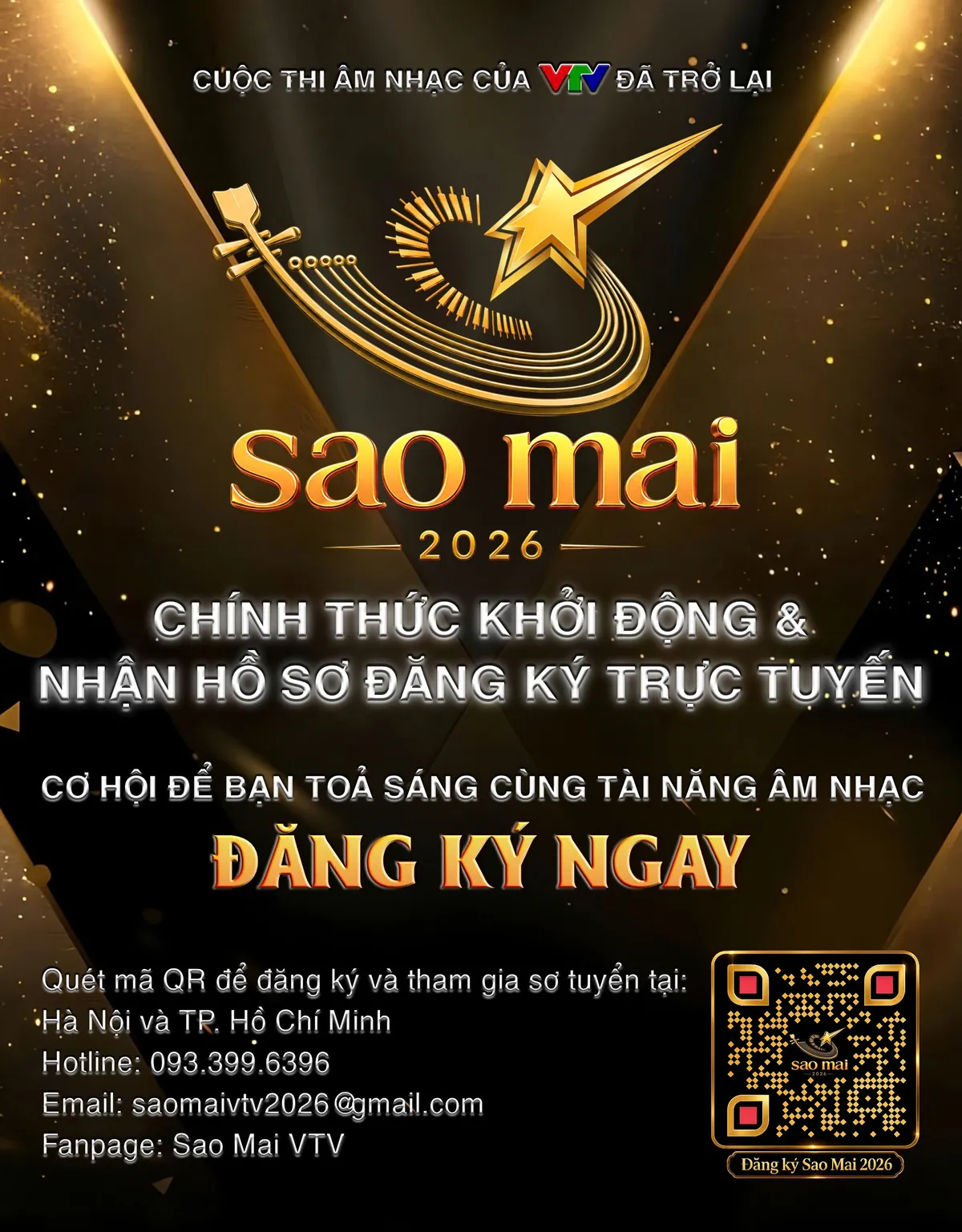 Sao Mai 2026 ch&iacute;nh thức tuyển sinh, t&igrave;m kiếm những giọng ca xuất sắc tr&ecirc;n to&agrave;n quốc - Ảnh 2.