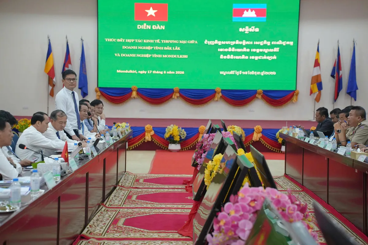 Đắk Lắk - Mondulkiri tăng cường hợp t&aacute;c ph&aacute;t triển kinh tế- Ảnh 1.