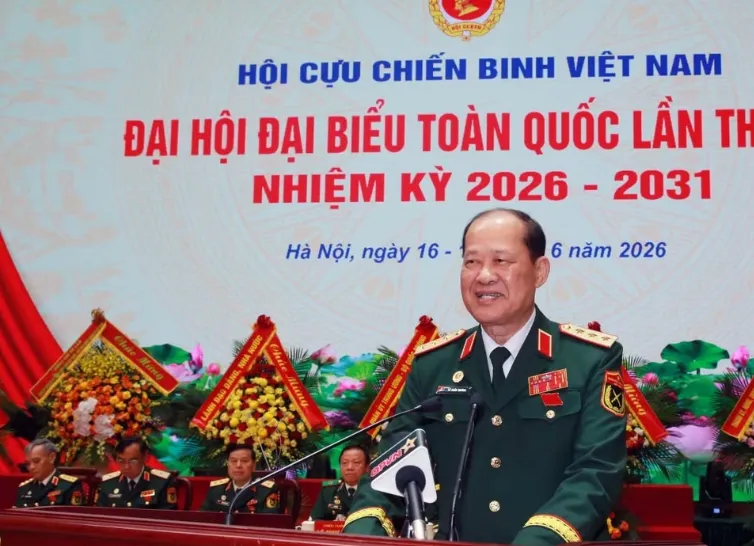 Thượng tướng Bế Xu&acirc;n Trường t&aacute;i đắc cử Chủ tịch Hội Cựu chiến binh Việt Nam kh&oacute;a VIII - Ảnh 1.