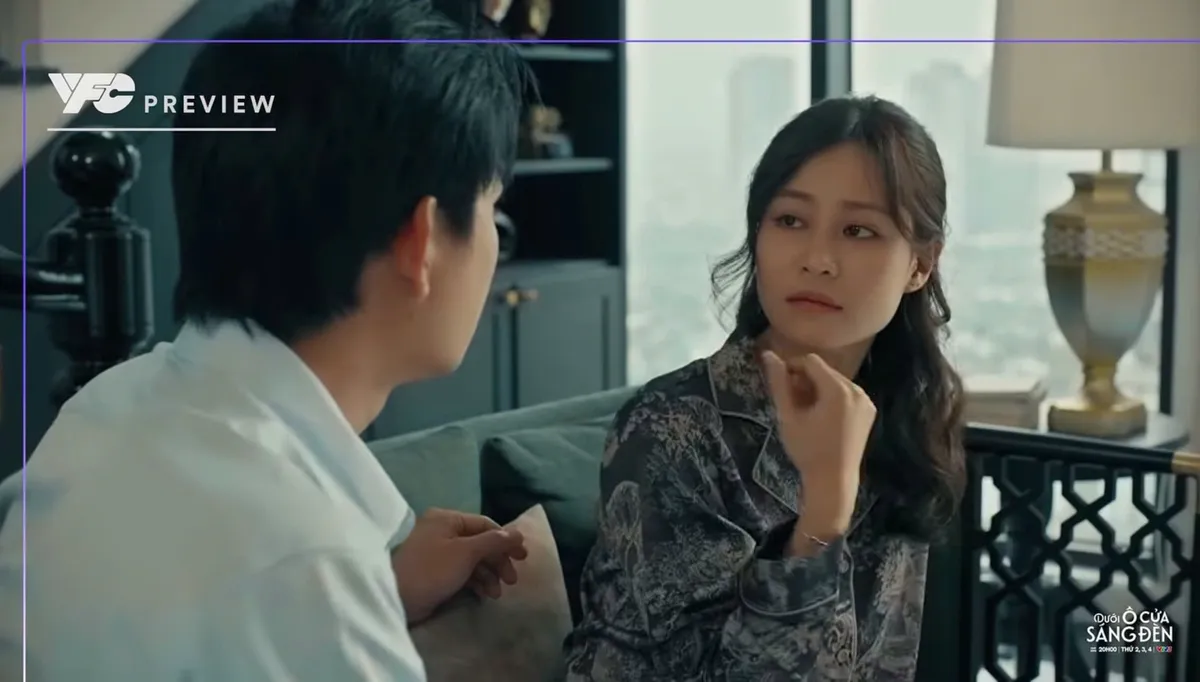 Dưới &ocirc; cửa s&aacute;ng đ&egrave;n - Tập 15: Diệu bỏ đi sau khi ph&aacute;t hiện chồng ngoại t&igrave;nh, Dương hoảng loạn t&igrave;m kiếm - Ảnh 2.