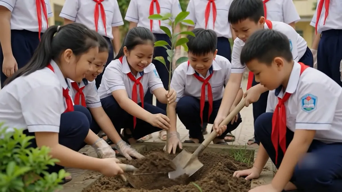 Hưởng ứng Ngày Thế giới chống sa mạc hóa và hạn hán 17/6: Hành động giữ màu xanh cho đất- Ảnh 3. Hưởng ứng Ngày Thế giới chống sa mạc hóa và hạn hán 17/6: Hành động giữ màu xanh cho đất- Ảnh 3.