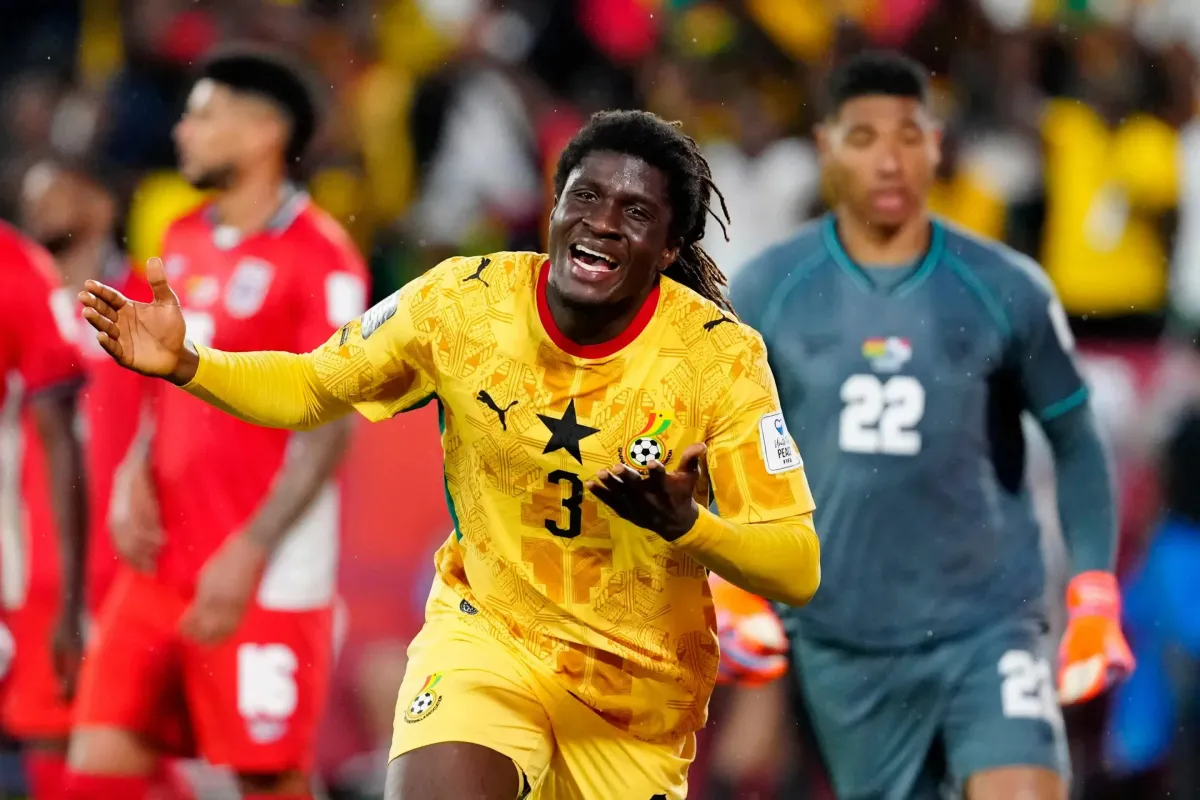 Ghana thắng nghẹt thở Panama nhờ bàn quyết định phút 90+5 tại World Cup 2026- Ảnh 1. Ghana thắng nghẹt thở Panama nhờ bàn quyết định phút 90+5 tại World Cup 2026- Ảnh 1.
