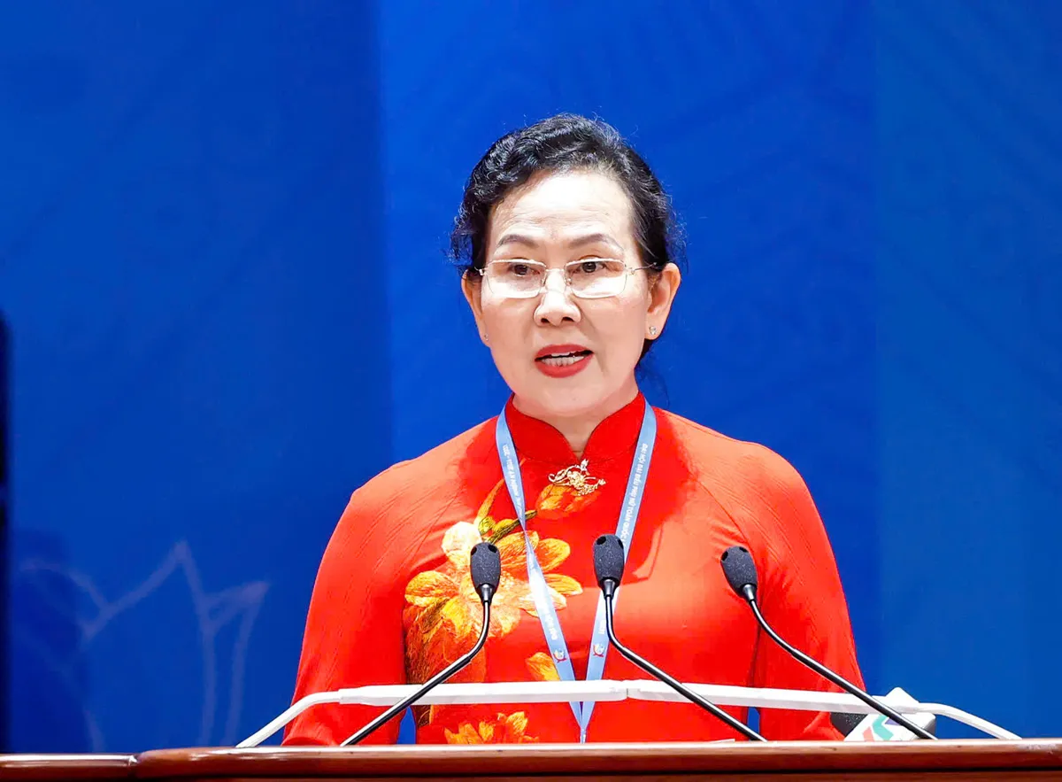 B&agrave; L&ecirc; Thị Thủy t&aacute;i đắc cử Chủ tịch Hội Li&ecirc;n hiệp Phụ nữ Việt Nam - Ảnh 1.