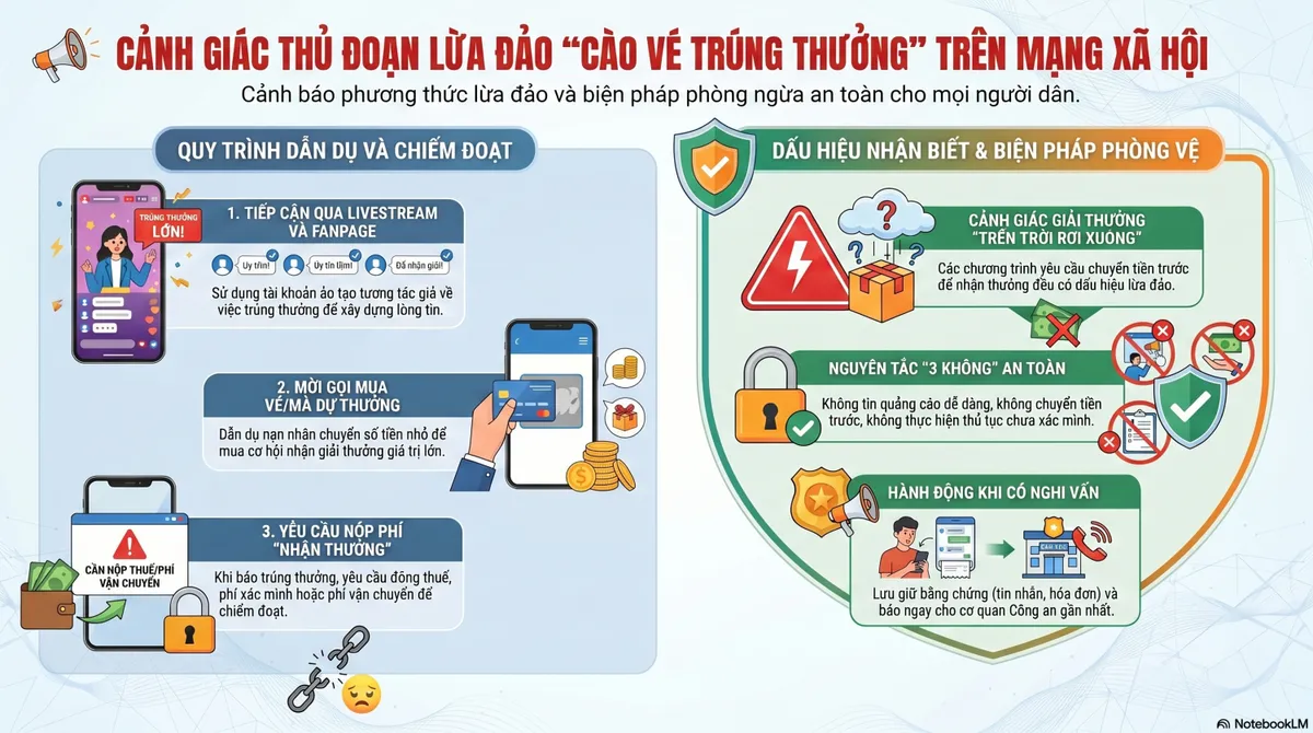 Livestream c&agrave;o v&eacute; tr&uacute;ng thưởng: Chi&ecirc;u lừa mới đ&aacute;nh v&agrave;o t&acirc;m l&yacute; ham qu&agrave; lớn - Ảnh 1.
