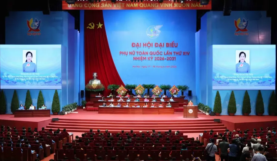 Chủ tịch Quốc hội dự Khai mạc Đại hội đại biểu Phụ nữ toàn quốc lần thứ XIV- Ảnh 2. Chủ tịch Quốc hội dự Khai mạc Đại hội đại biểu Phụ nữ toàn quốc lần thứ XIV- Ảnh 2.