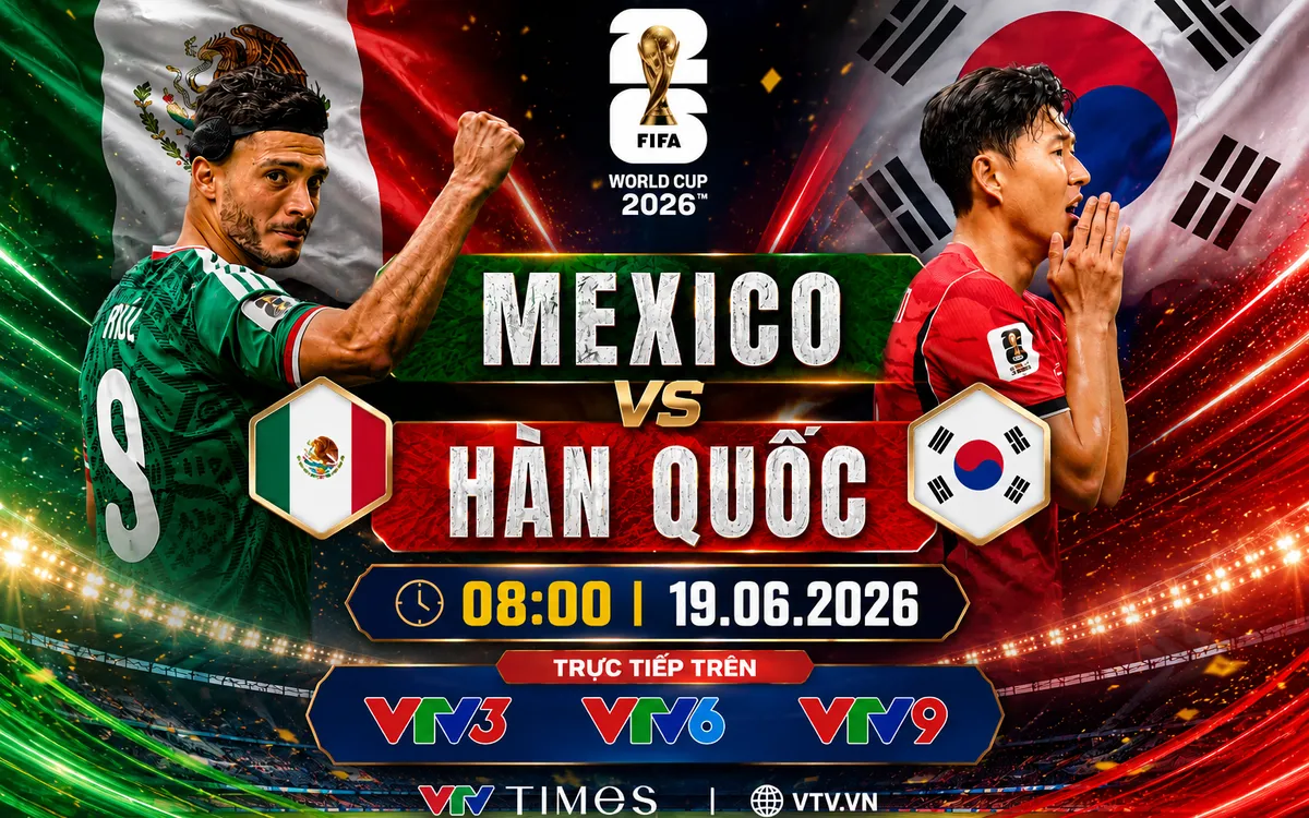 Tâm điểm của ngày thi đấu 19/6 (giờ Việt Nam) là cuộc đọ sức giữa chủ nhà Mexico và Hàn Quốc.