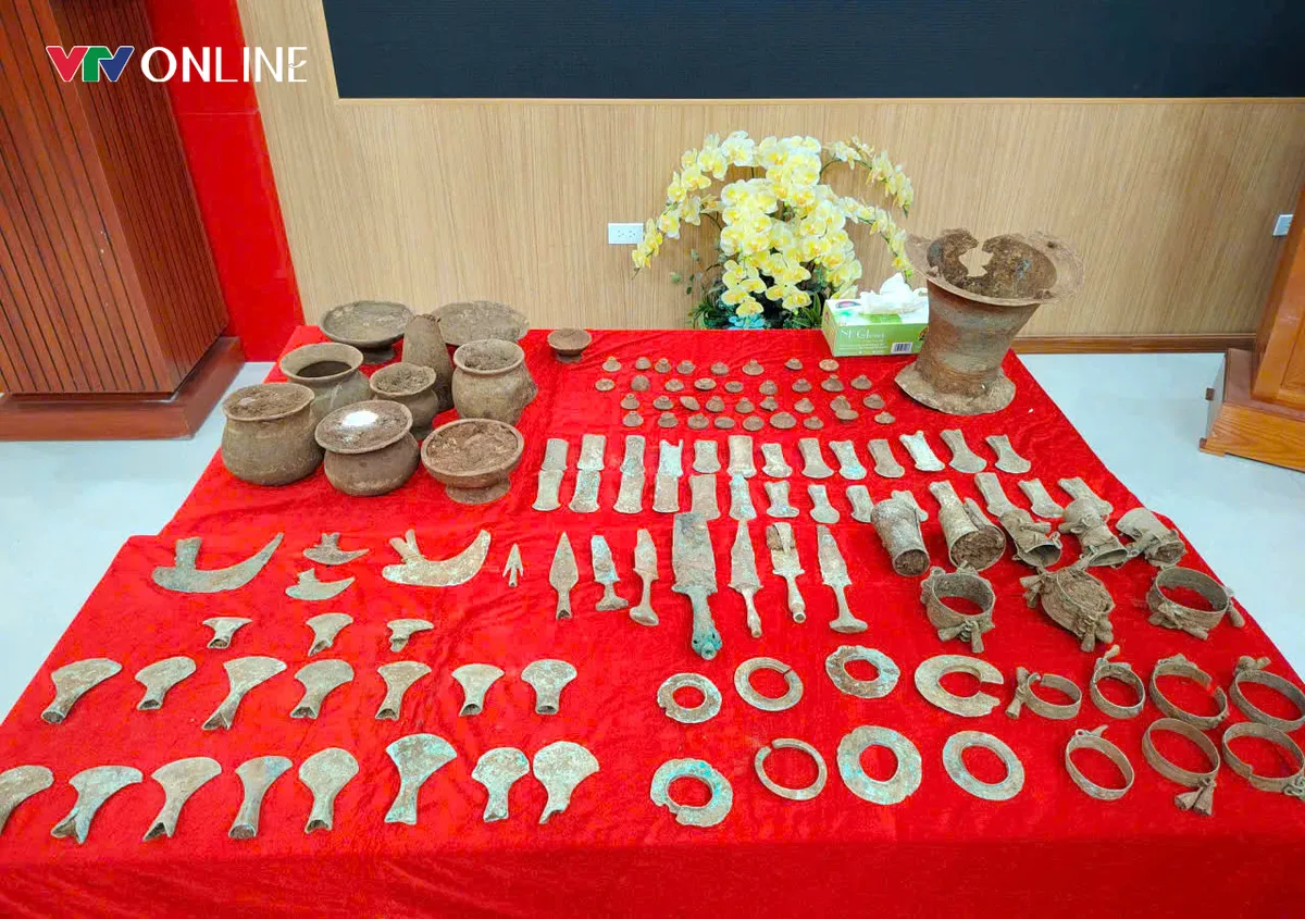 Nghệ An: Ph&aacute;t hiện hơn 125 hiện vật qu&yacute; hiếm của văn h&oacute;a Đ&ocirc;ng Sơn - Ảnh 1.