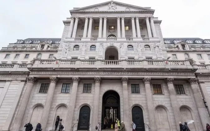 Ngân hàng Trung ương Anh tại thủ đô London. (Ảnh: THX)